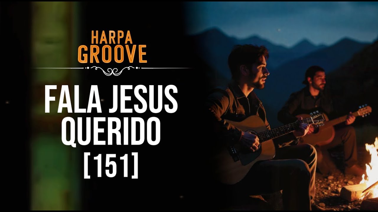 Fala, Jesus Querido (Harpa Cristã 151) em versão acústica | Harpa Groove 🎶