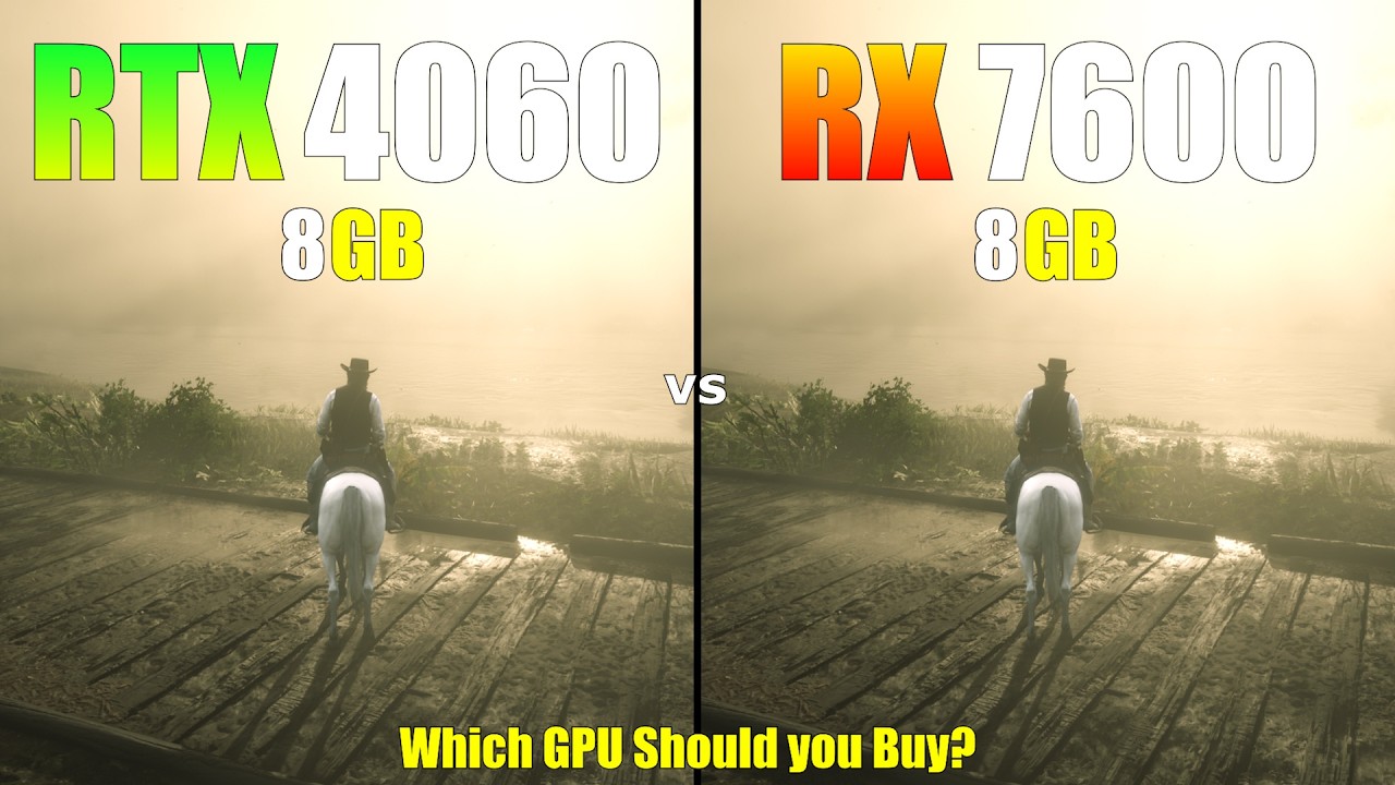 RX 7600 vs RTX 4060 : Test in 18 Games - Which GPU Should you Buy in 2025?