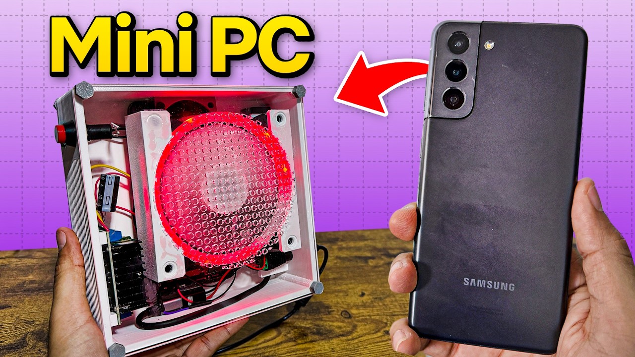 Convert&iacute; este Viejo Samsung en una Mini PC Gamer🔥