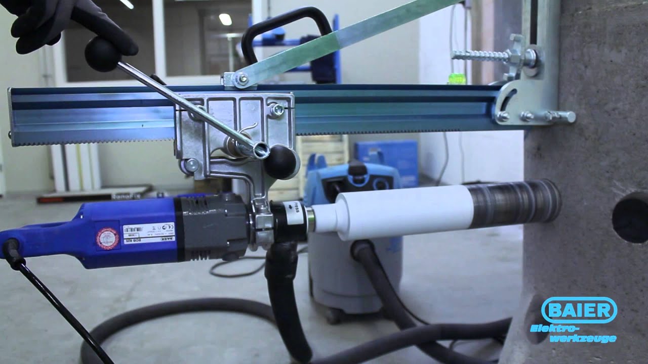 Baier BDB825 diamant droog/nat boormachine