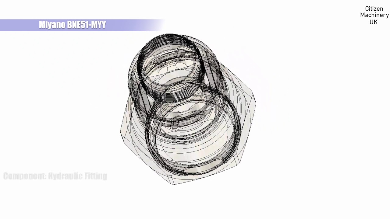 CITIZEN Miyano BNE-51 MYY Walkaround