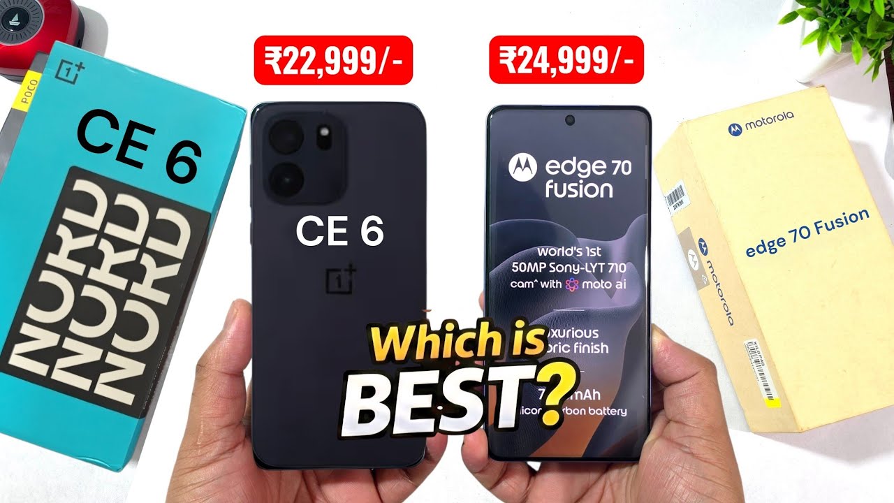 OnePlus Nord CE 6 против MOTO Edge 70 Fusion: какой из них лучше в 2026 году? 🚀🚀🔥🔥🔥 #motoedge70 #...