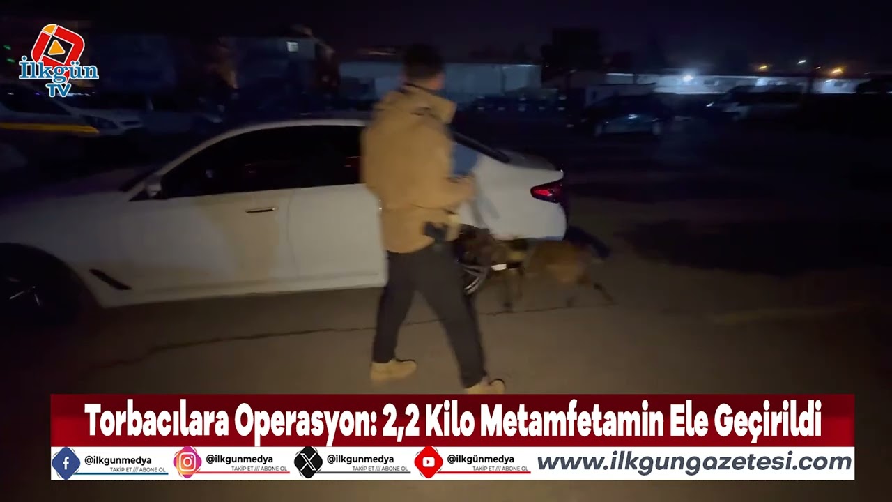 Torbacılara Operasyon 2,2 Kilo Metamfetamin Ele Geçirildi