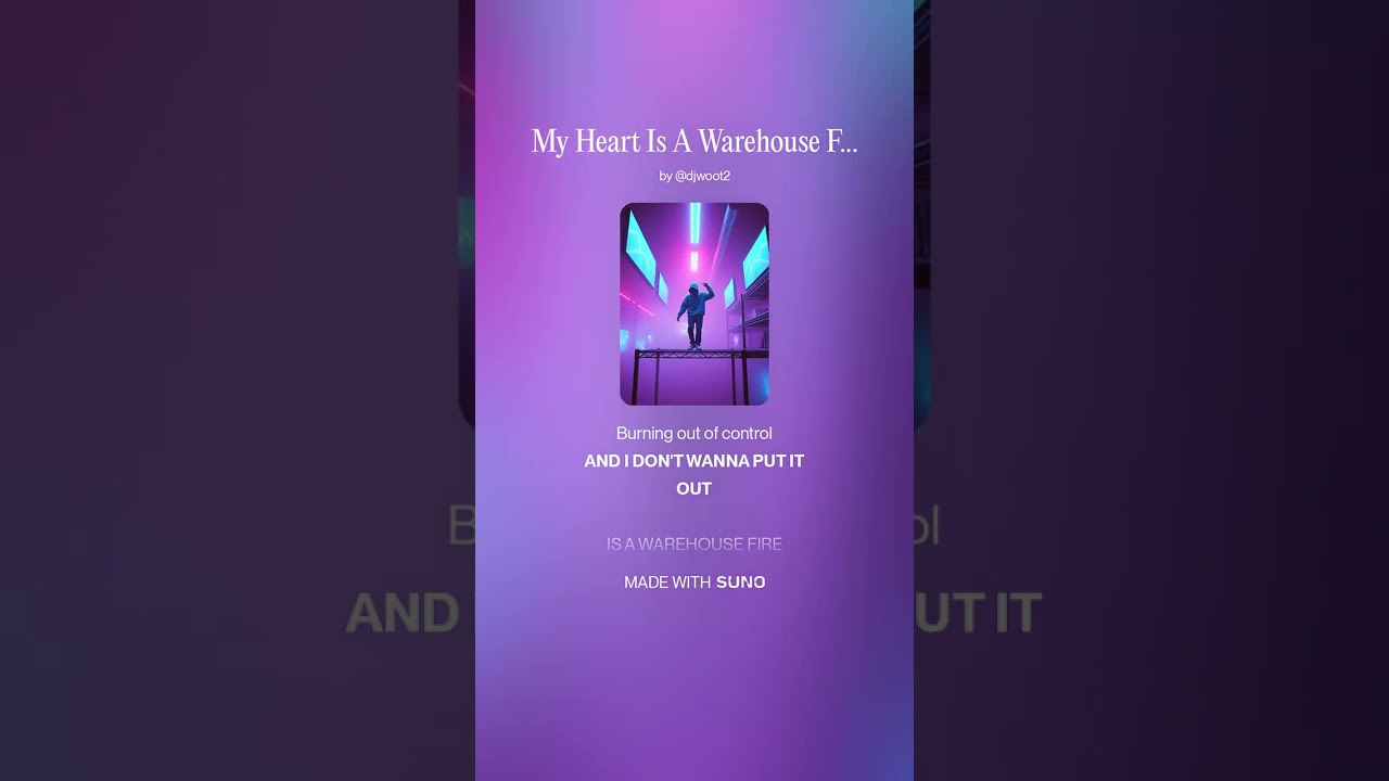 Listen to the Tune: 🖤⚡ MY HEART IS A WAREHOUSE FIRE | Emo x Heavy Electro | 🔥