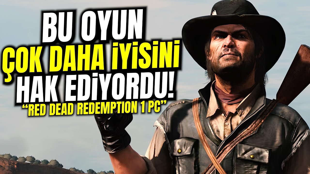 BİR AYIBIN ÜSTÜNÜ KAPATAN OYUN: RED DEAD REDEMPTION 1 PC!
