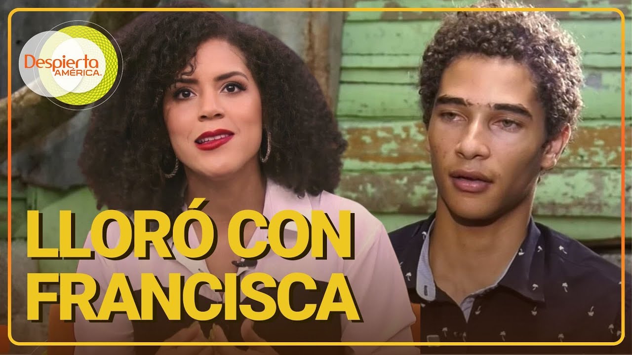 Modelo dominicano conmueve a Francisca con su historia | Despierta América