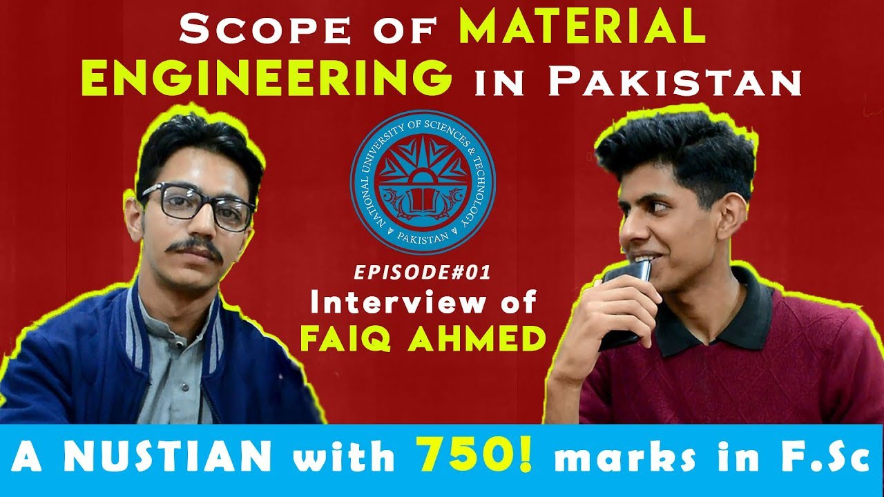 Jobs of Chemical and Material Engineering in Pakistan | Interview of NUSTians 2.0 | Episode # 01