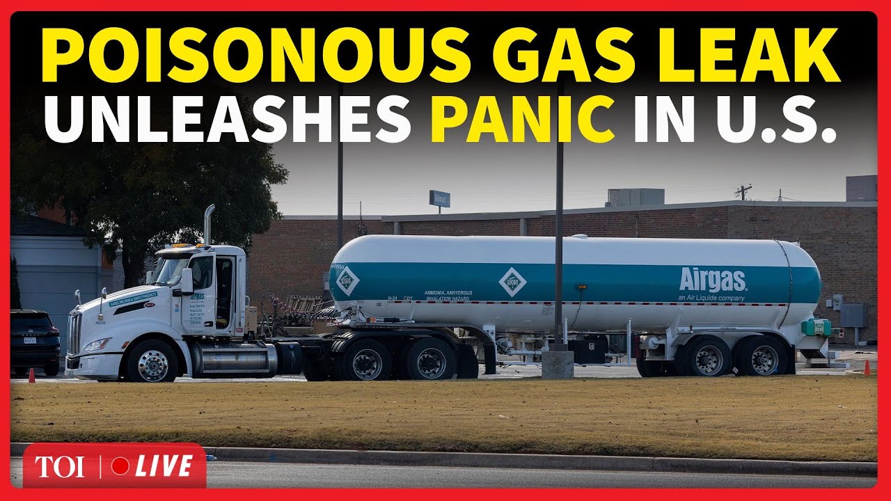 US News: Dangerous Ammonia Gas Leak Forces Mass Evacuation In Oklahoma; Dozens Hospitalised