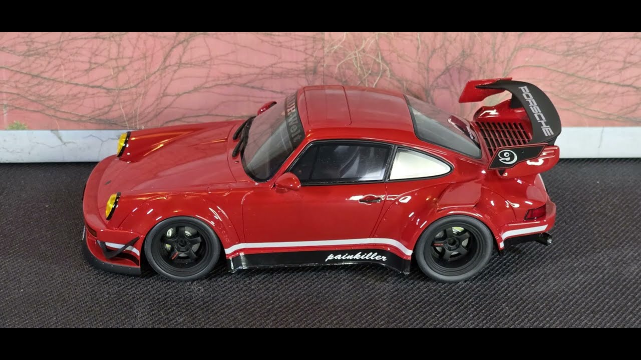1/18 RWB Porsche 911 Painkiller. Made by GT Spirit.
