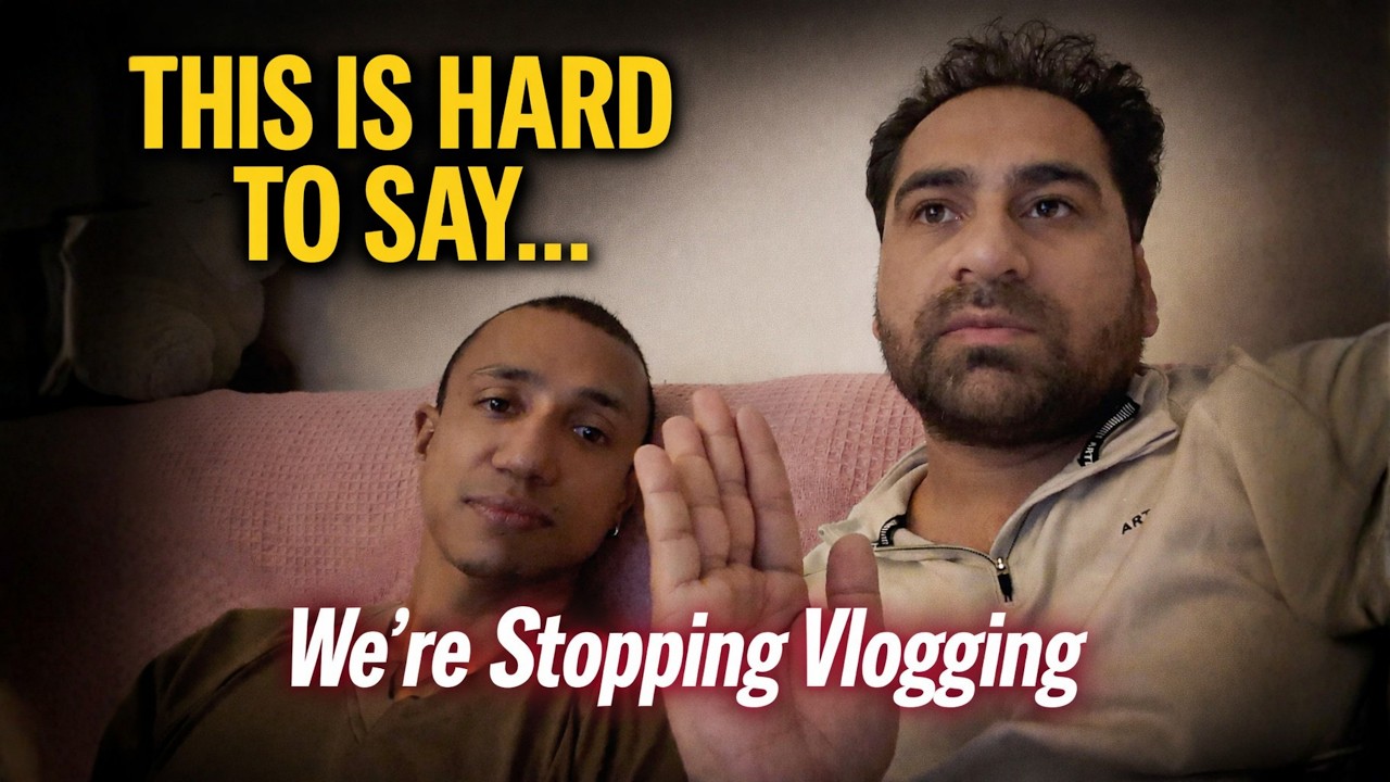 Real Reason We’re Stopping Vlogs for Now… Gay Couple Honest Talk #indiangaycouple #gay #vlog #love