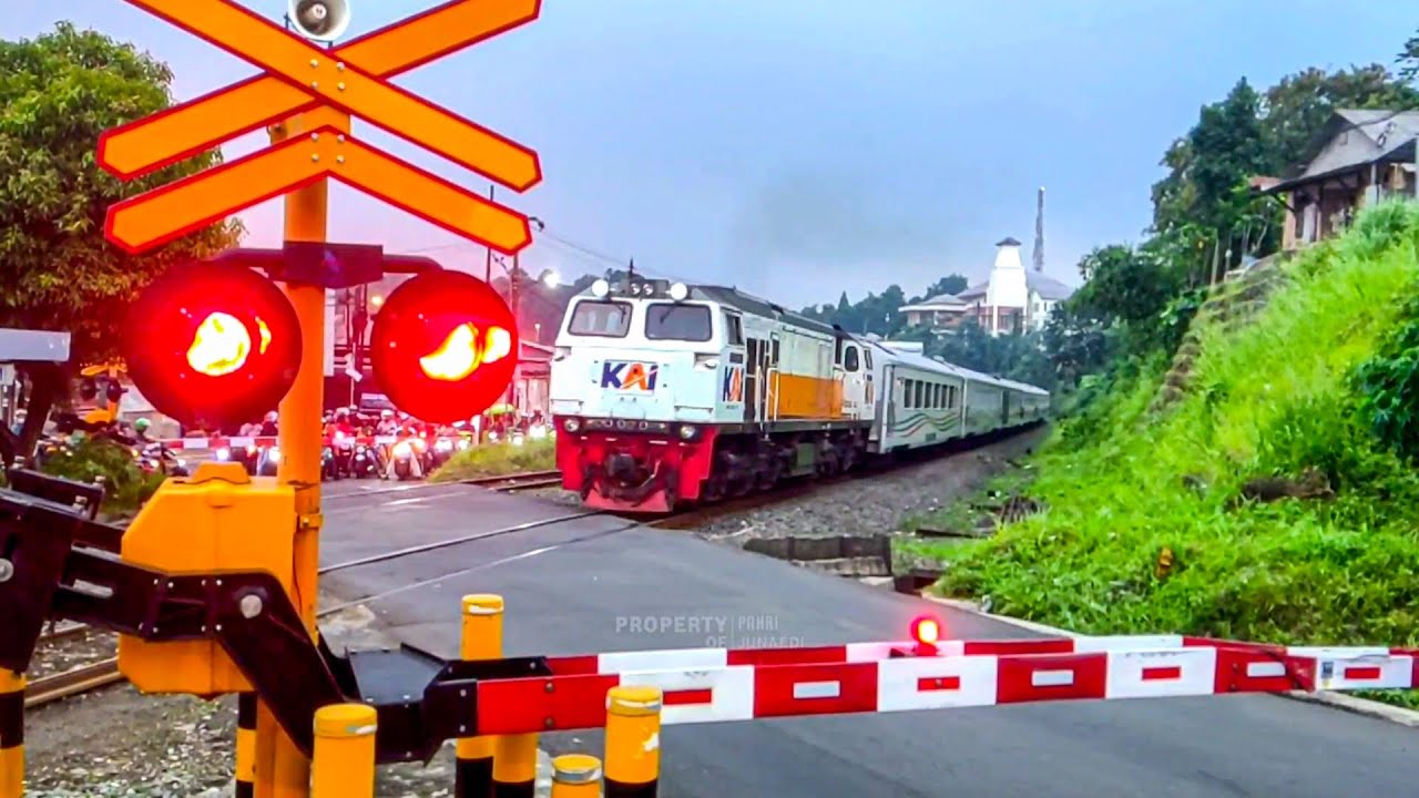 Update Alarm Panjang Perlintasan Kereta Api Cipaku Bogor | 5 Palang Baru Wantech