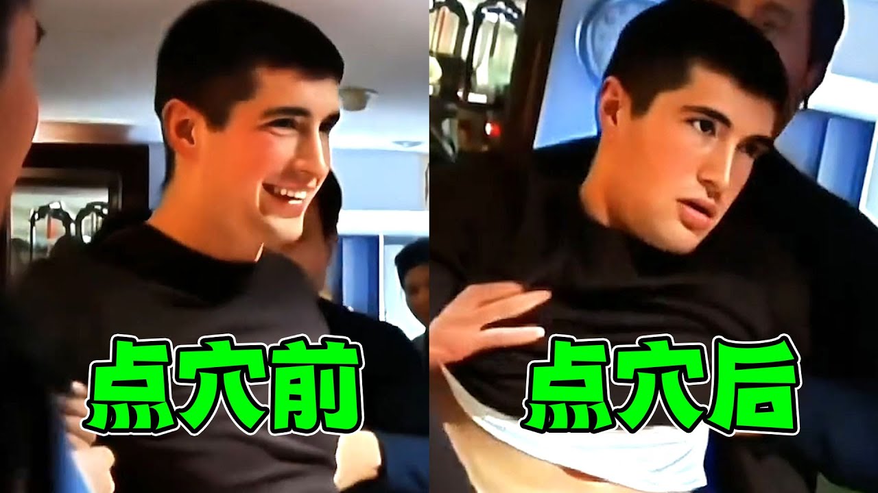老外竟敢挑衅“中国功夫”，上一秒嘴硬不信，一个点穴却直接晕了！