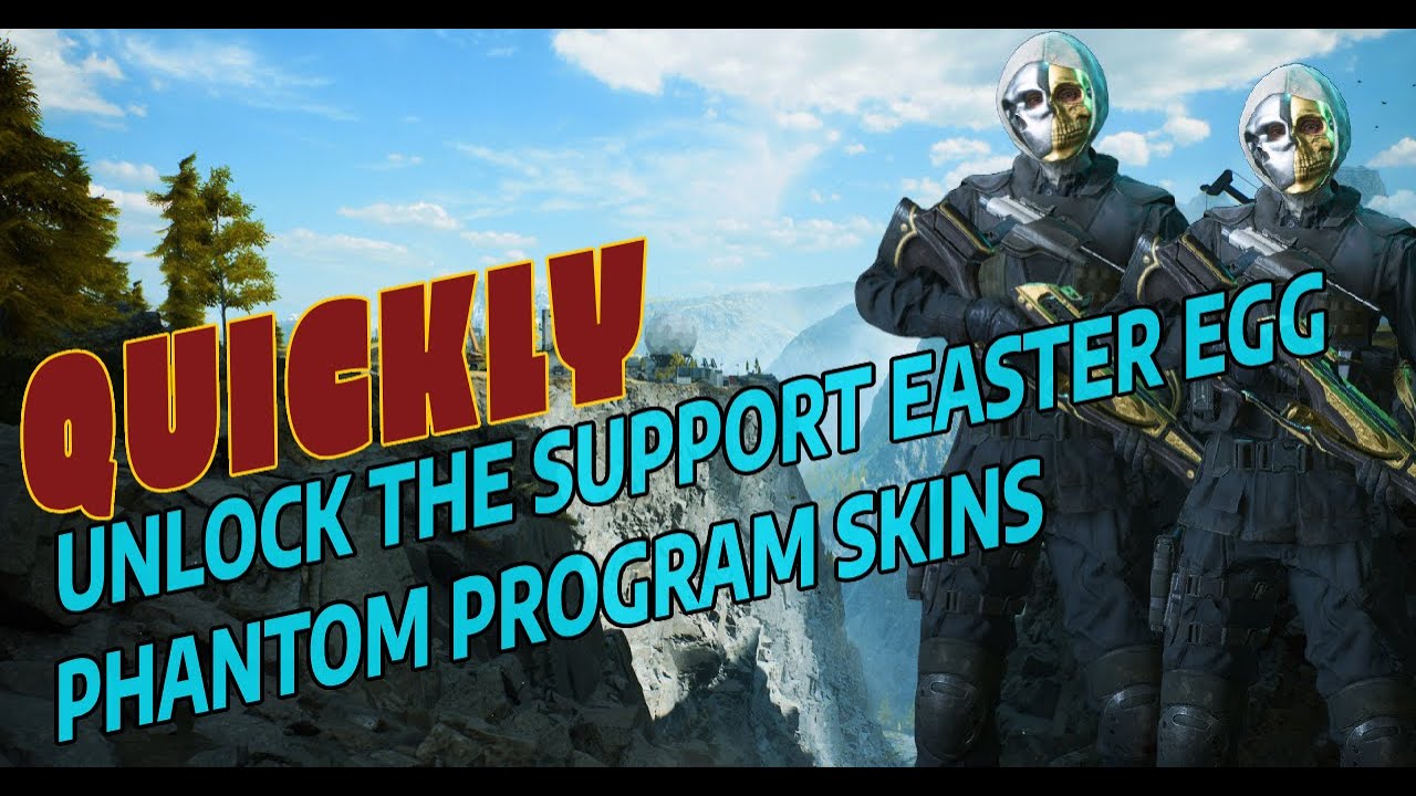 How to UNLOCK the SUPPORT PHANTOM SKINS Easter Egg in Battlefield 2042