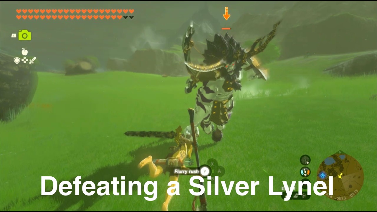 The Legend of Zelda Tears of the Kingdom Challenge No. 1: Beating a Silver Lynel