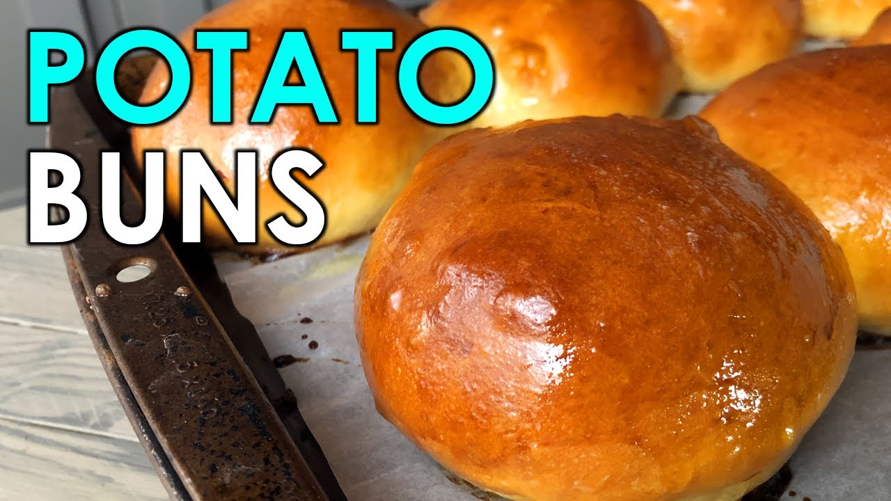 🥔🍔 Have You Ever Had Potato Buns? 🍔🥔 Soft, Fluffy, Chewy Burger/Sandwich Buns