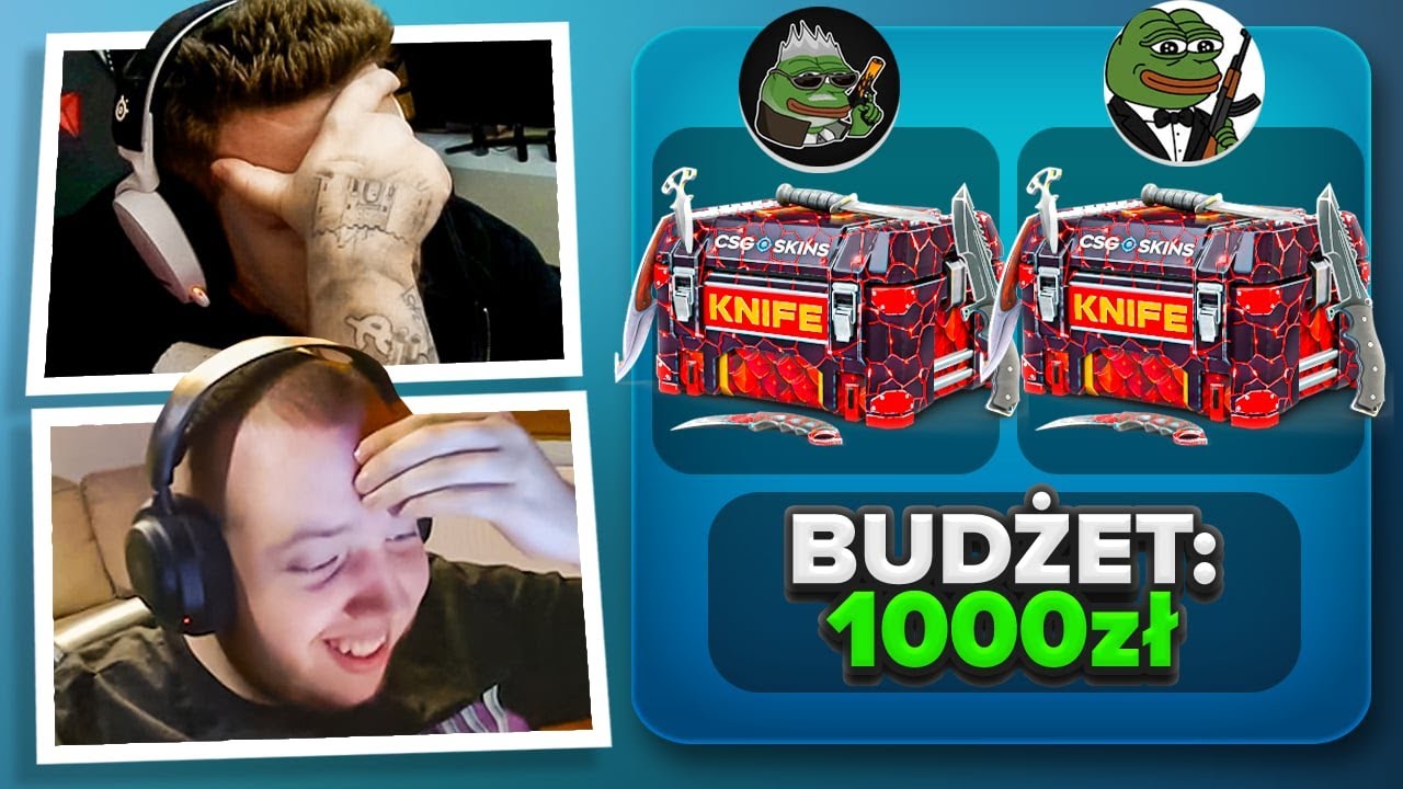 1000ZŁ vs SKRZYNKI z @denf777