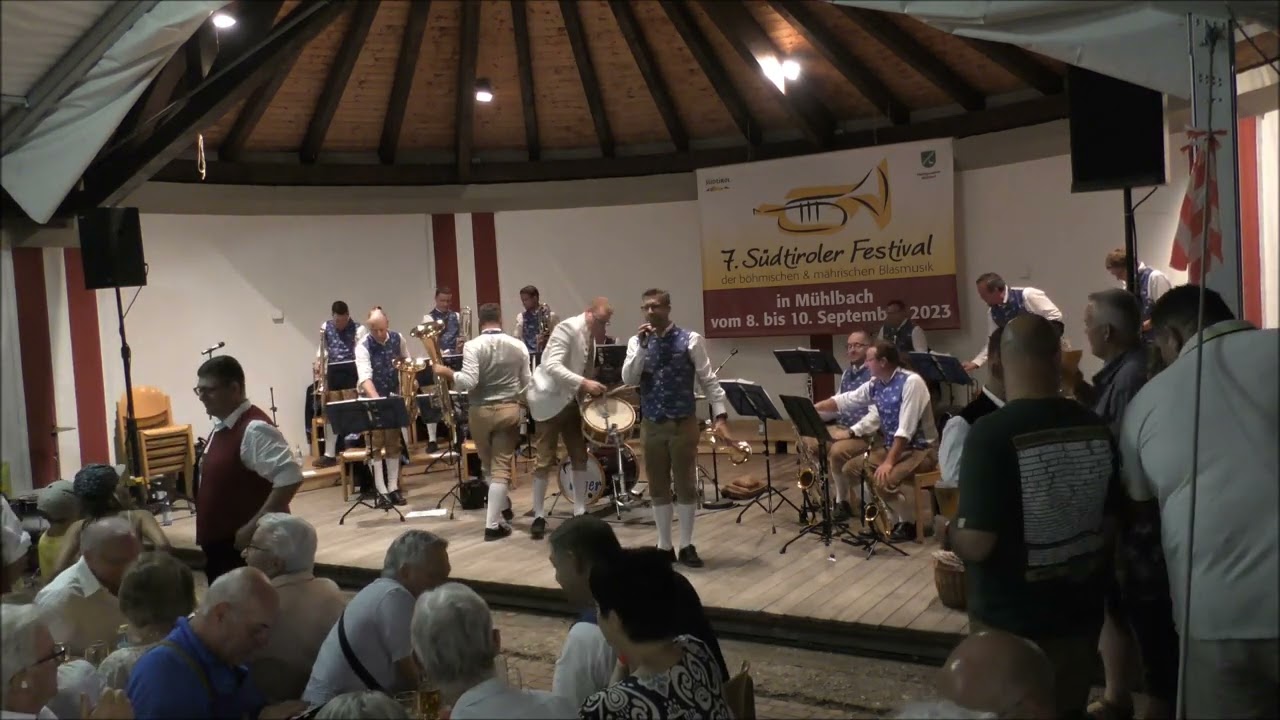FEGERLÄNDER (*) XXL-Video vom 7. Südtiroler Festival der böhmischen und mährischen Blasmusik
