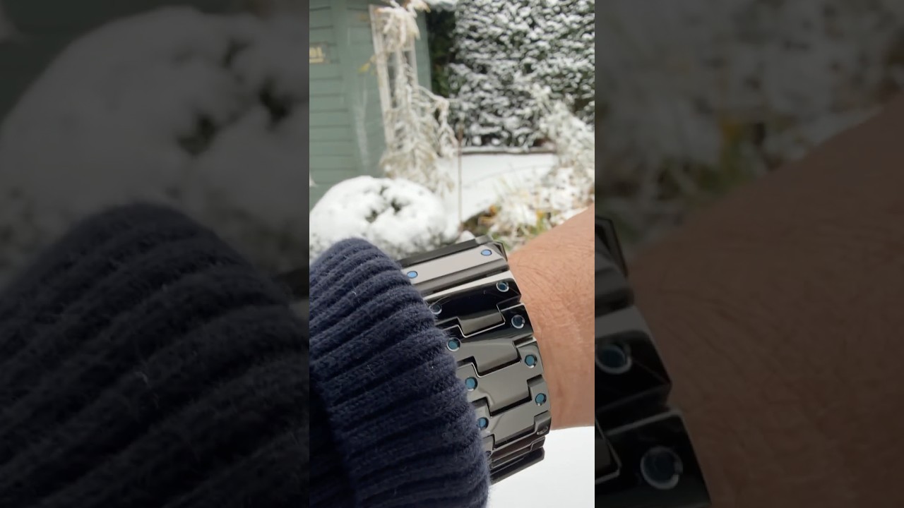 Best Casio G-SHOCK MRG in Winter Wonderland ☃️🥶 #watchdavid #winter #gshock