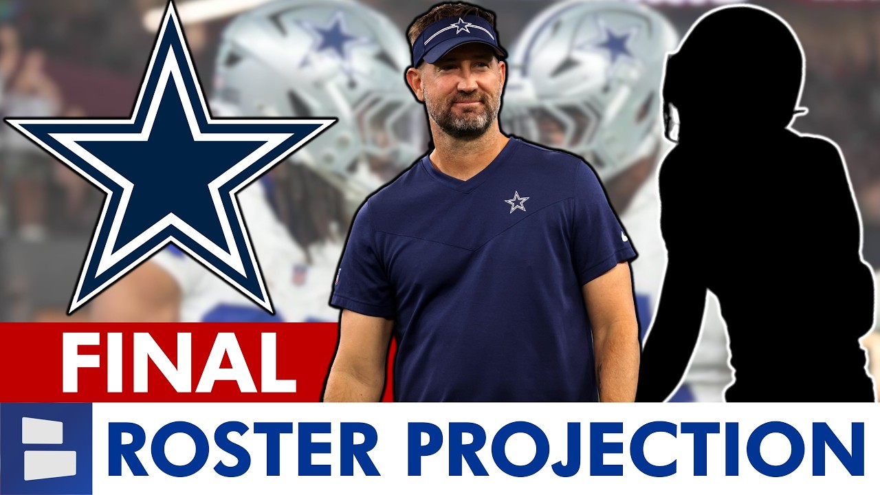 FINAL Cowboys 53-Man Roster Projection + Practice Squad Before 2026 NFL Roster Cuts Ft. Camden Brown