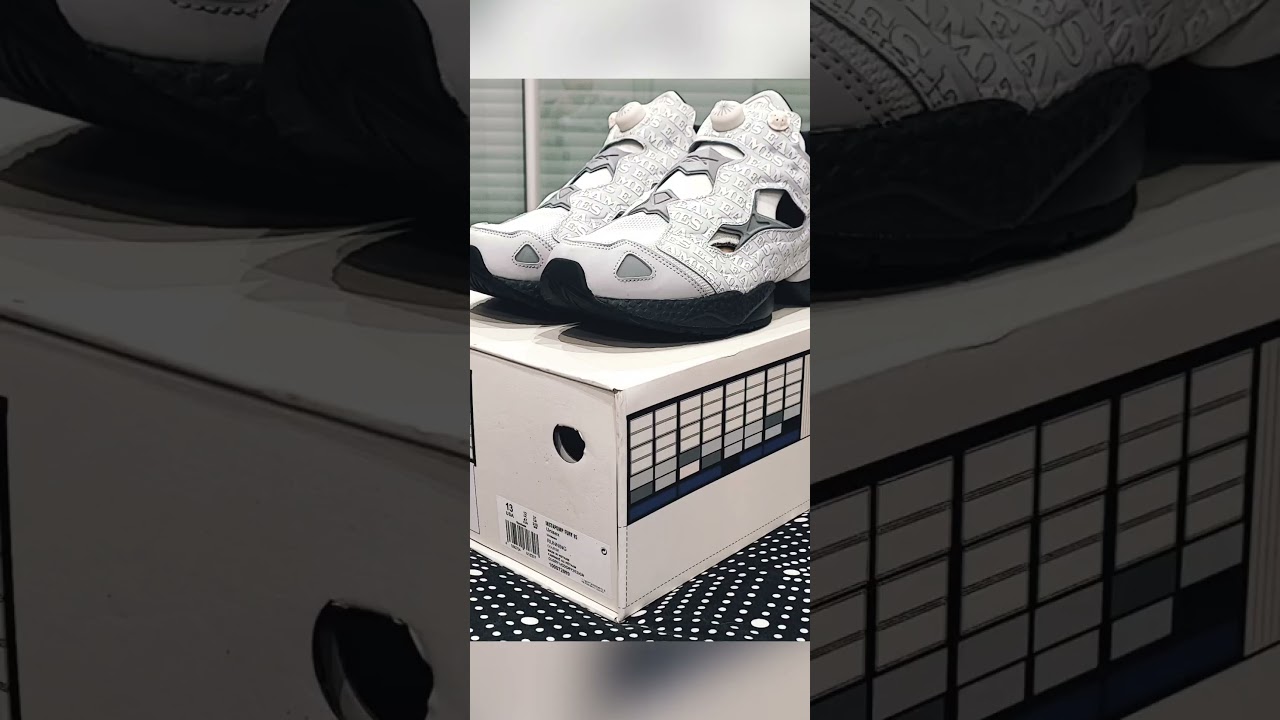 Reebok Instapump Fury 95 x Eames Office (Cold Grey 1 / Cold Grey 2 / Cold Grey) 2023.