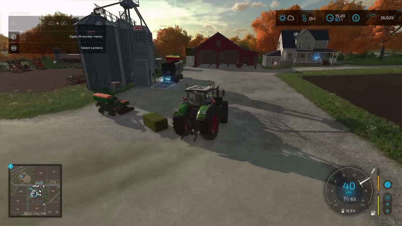 Farm simulator 2022 Just chilling.
