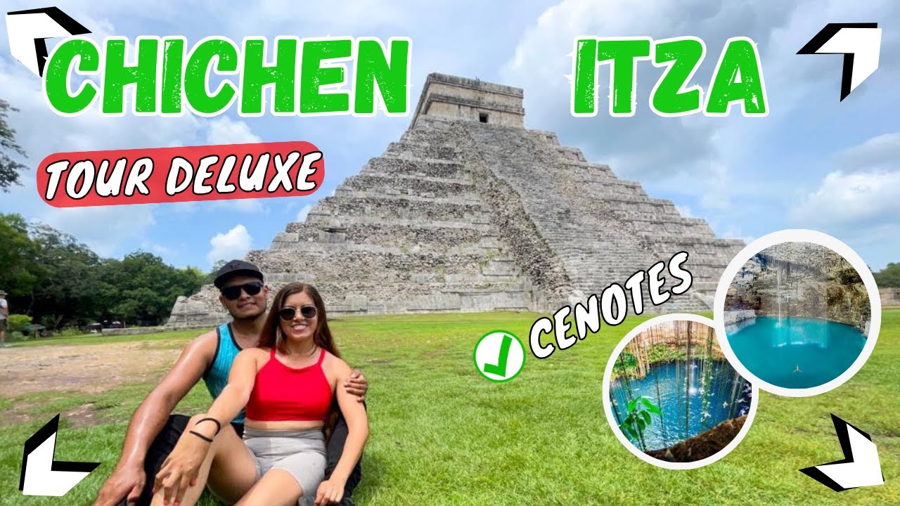 🟢CHICHEN ITZA 2025 ||TOUR + 2 CENOTES: Maravilla del Mundo en México 😃