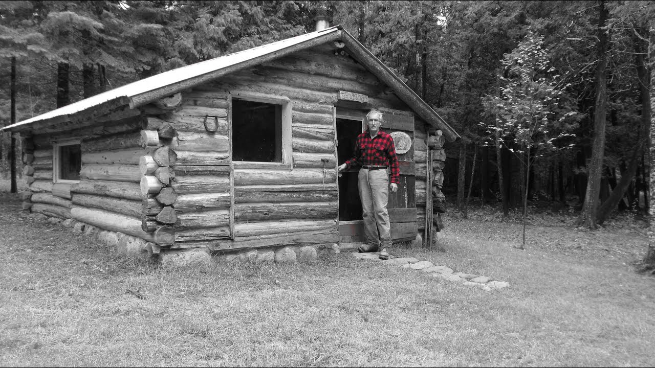 Martin's Old Off Grid Log Cabin #27 I'm Back at the Cabin