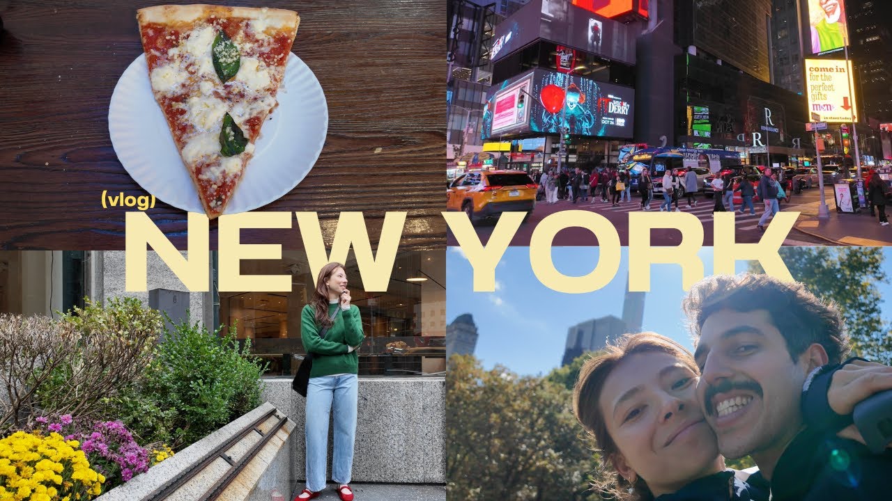 vlog quase sozinha em nyc