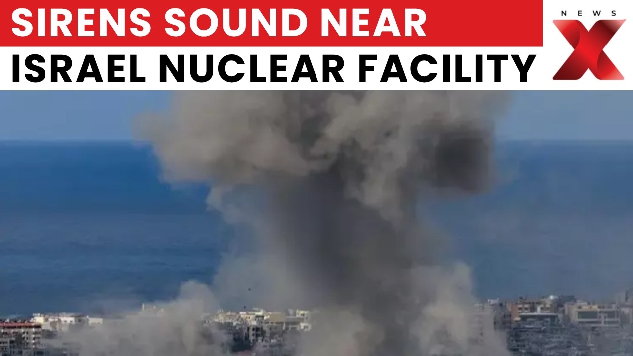 Iran-Israel-US War: Red Alert Sirens Sounded Across Israel's Nuclear Facility In Dimona | NewsX