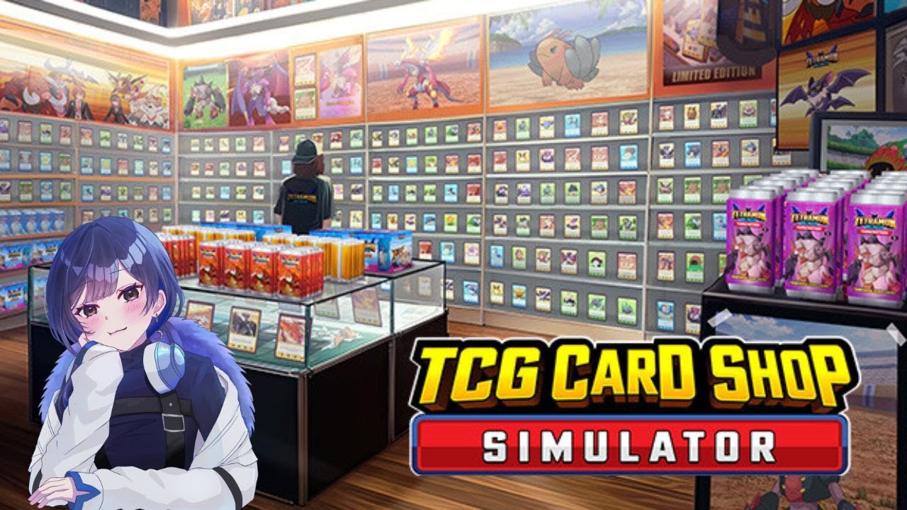 【TCG Card Shop Simulator】カードショップを開こう【夜野氷菓】