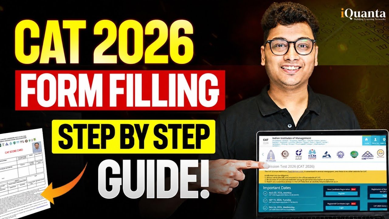 CAT 2026 Form Filling: Step-by-Step Guide + Mistakes to Avoid | iQuanta