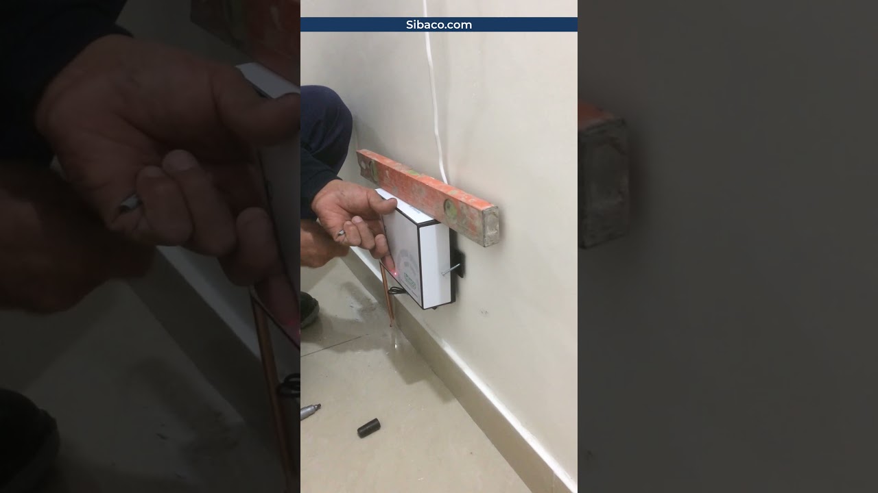 Método de Instalación de la Central Electrónica Antihumedad H100 de Sibaco