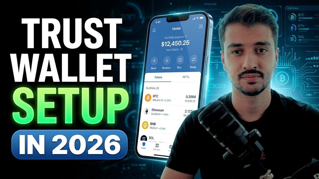 How to Set Up Trust Wallet in 2026 (Step-by-Step Crypto Wallet Tutorial for Beginners)