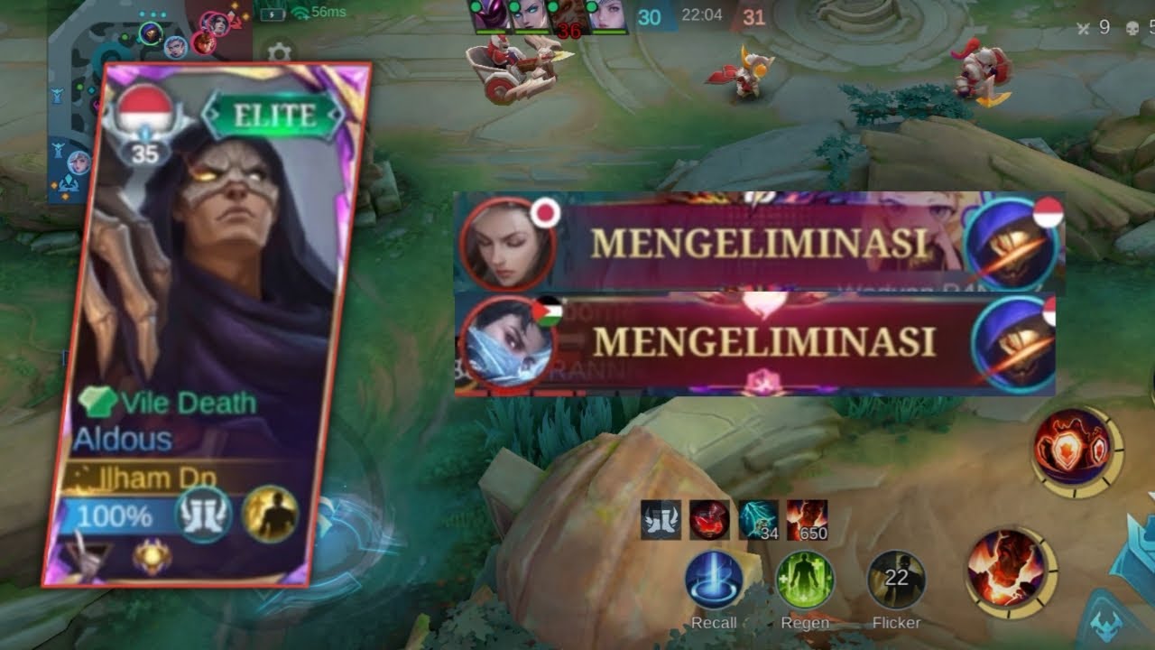 BENEDETA SIKSA ALDOUS DI EARLY!! AWAS LU YA LATE GAME GUA SIKSA TIM LU!!