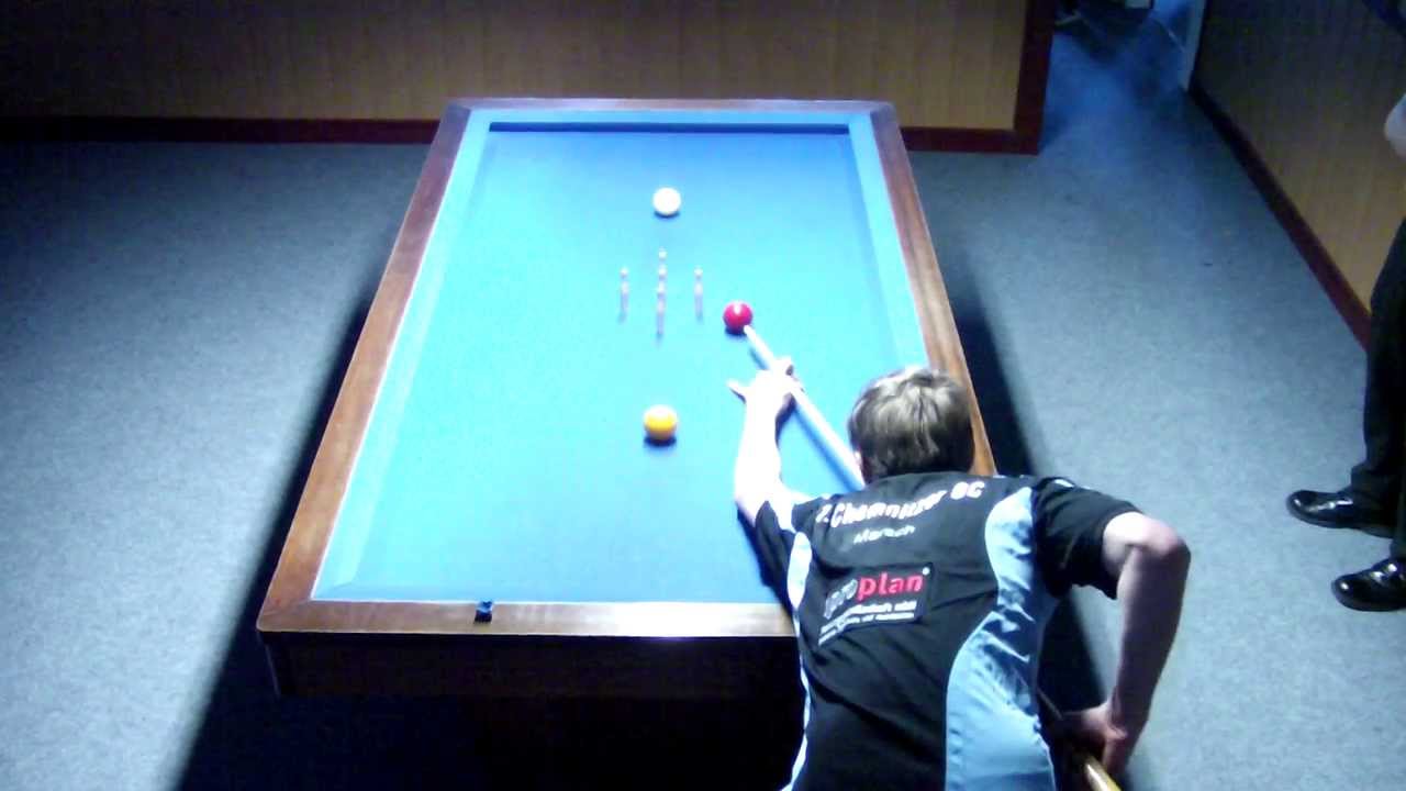 1. Chemnitzer BC - Billardkegeln - Cue-Action by Marschi