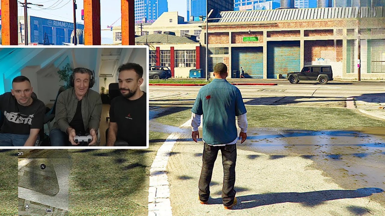 IlloJuan y Elxokas le Enseñan a jugar GTA 5 a Luis Zahera POR PRIMERA VEZ
