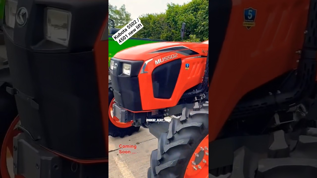 kubota mu 5502 4wd new 2025 model #tractor #kubota #farming #agriculture #mahindra #shorts