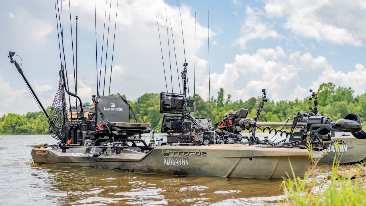 a kayak with a $5000 trolling motor ????