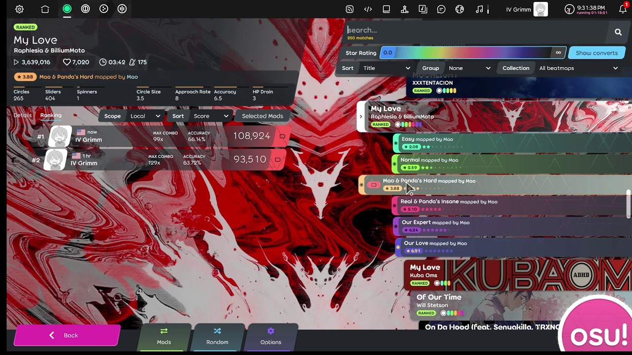 osu live