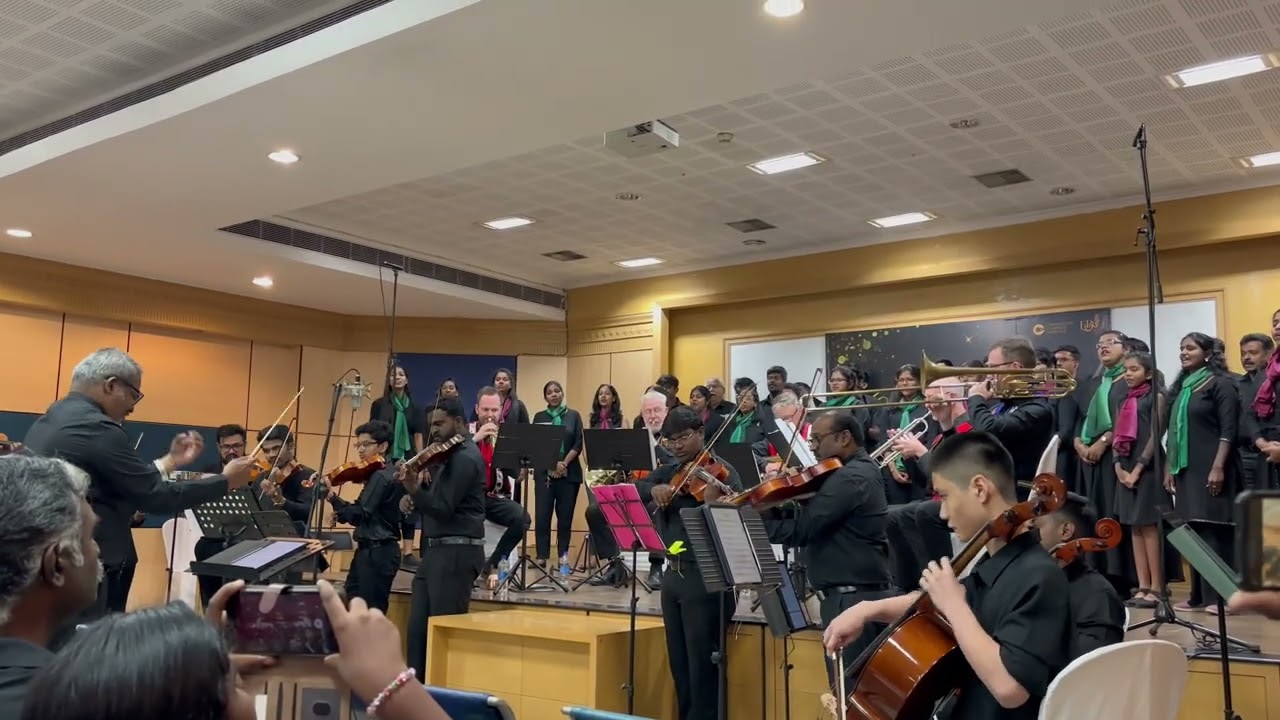 Swell Swell the chorus (G. F. HANDEL) Coimbatore Chamber Chorale Choir EBC  #coimbatore #orchestra 