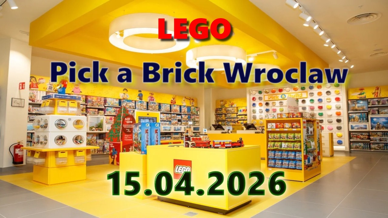 Lego Store Pick a Brick Wrocław. 15.04.2026