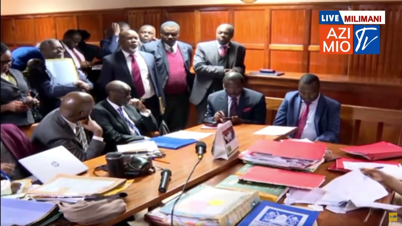 Jimi Wanjigi ARRAIGNED at Milimani courts after he was arrested despite court order