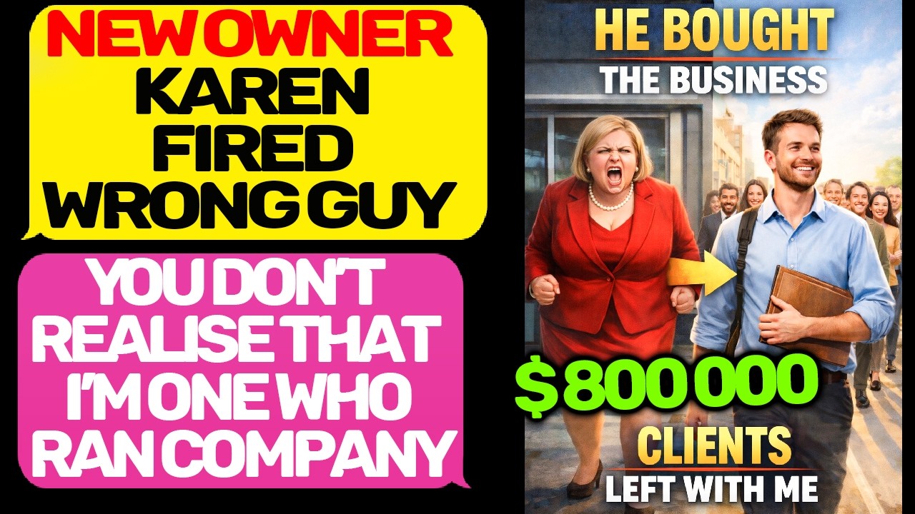 Новая владелица Карен сказала мне: «Ты здесь не босс»… Поэтому я открыла свой собственный бизнес ...