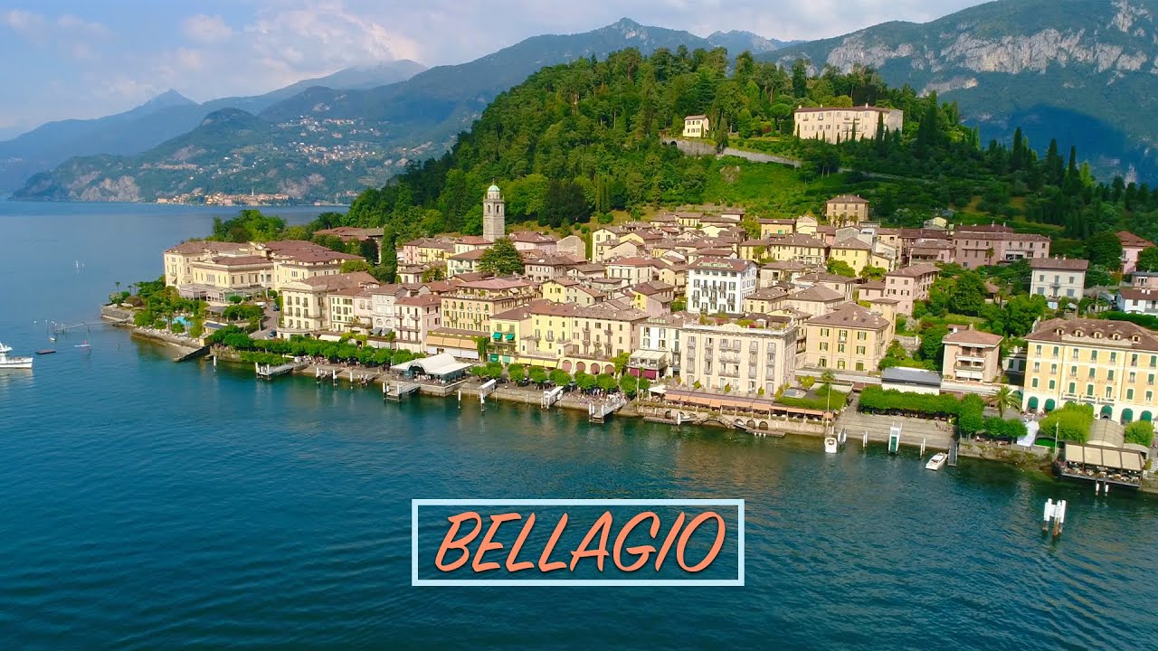 Bellagio, Italy Drone Video