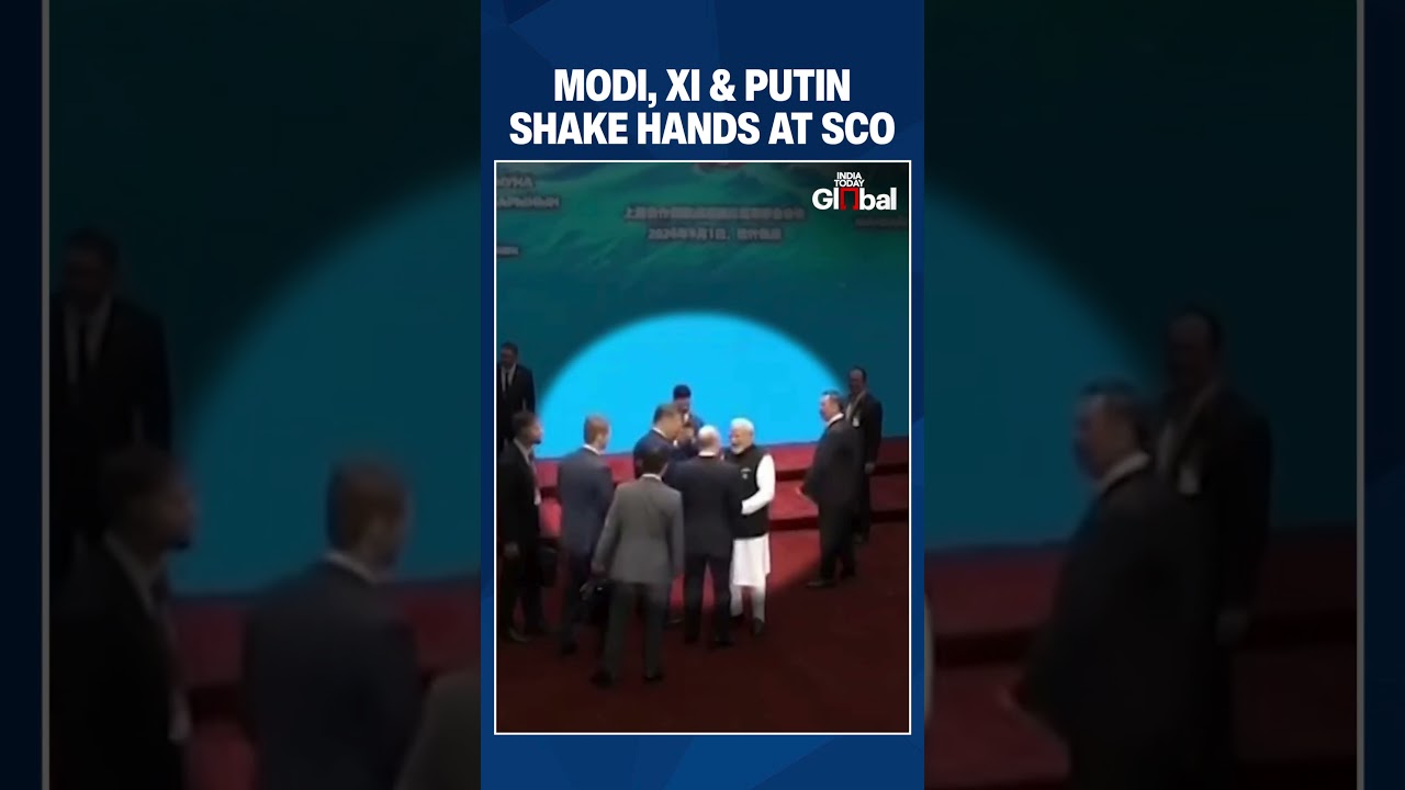 PM Modi, Xi Jinping & Putin Together at SCO Summit | Big Power Meet in Bishkek