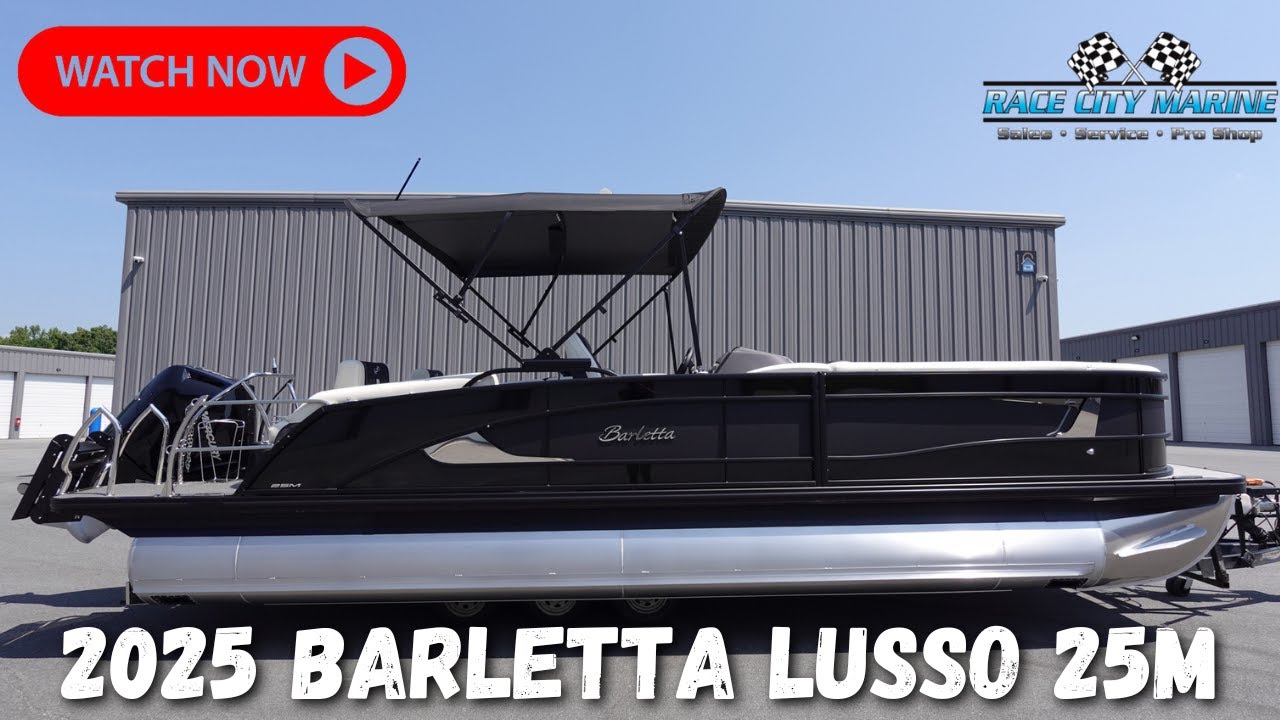 New 2025 Barletta Lusso 25M 25 ft Pontoon Boat For Sale In Mooresville, NC: Walkaround and Review