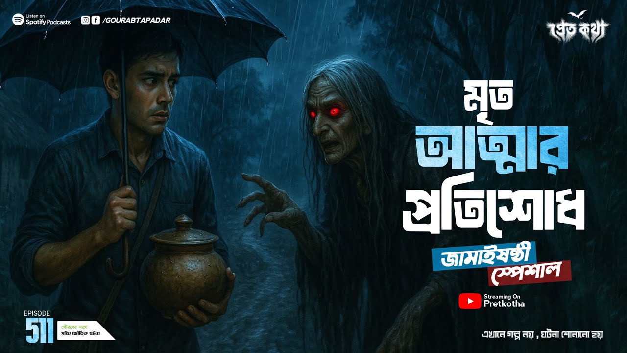 মৃত আত্মার প্রতিশোধ | সত্যি ভৌতিক ঘটনা | @Pretkotha   Episode 511 |  @GourabTapadarVlogs