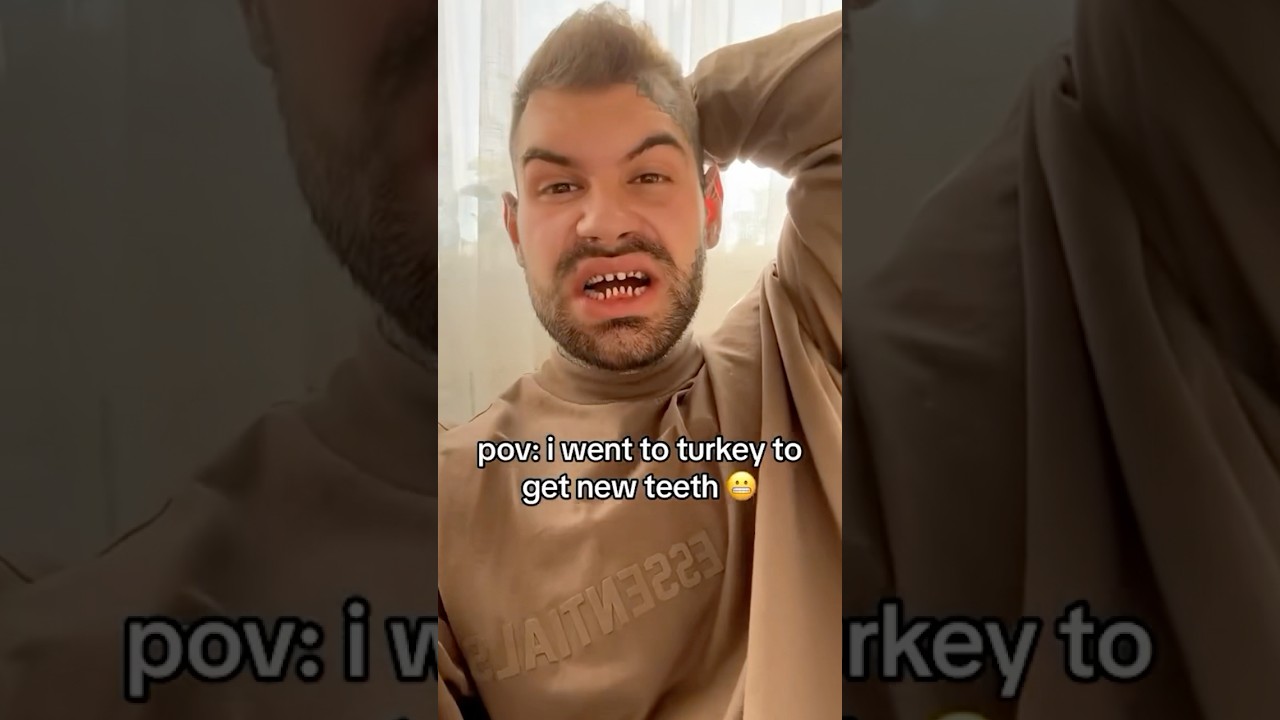 The Dark Side Of Turkey Teeth 😱🦷 