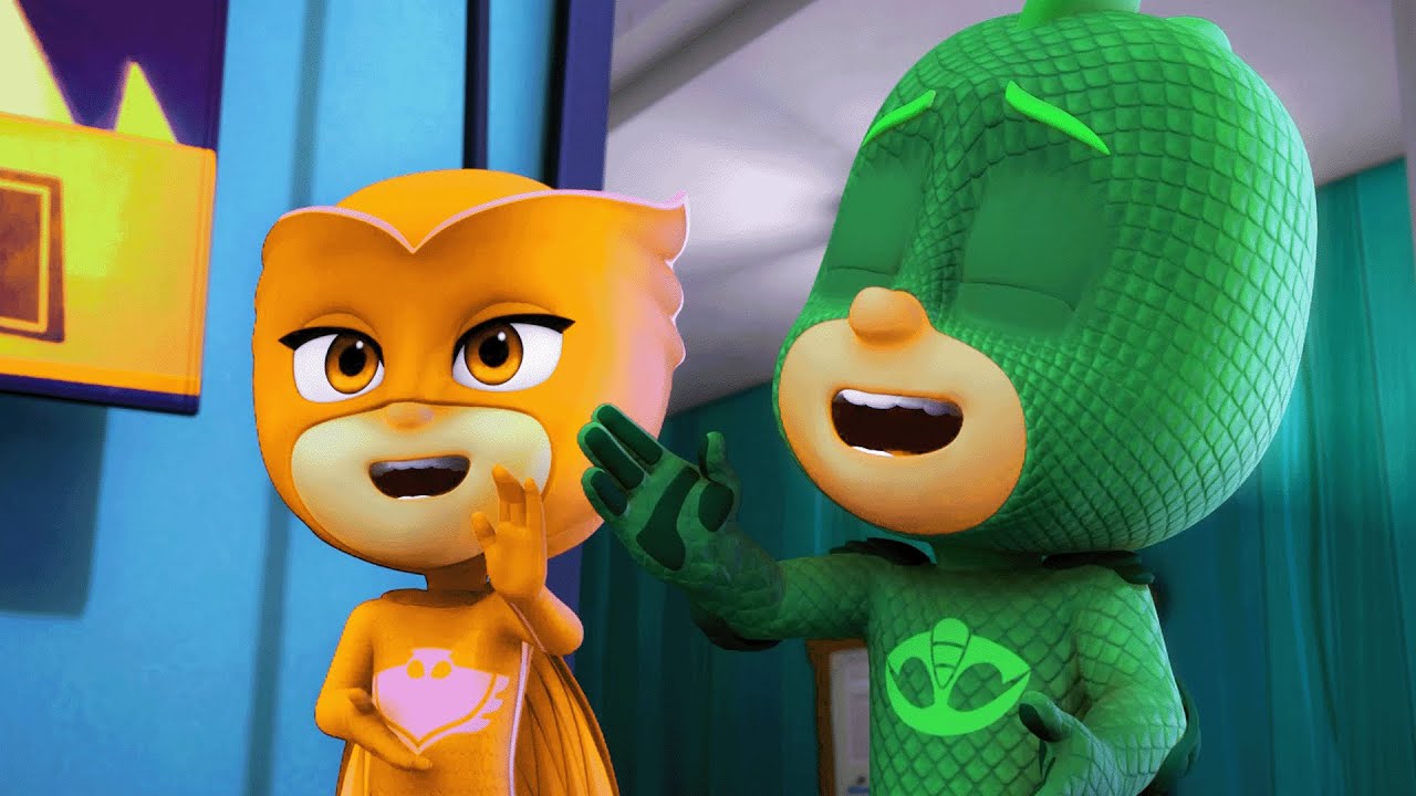 Orange Owlette | Catboy's Great Gig | PICK YOUR FAV COLOR | PJ Masks Funny Colors