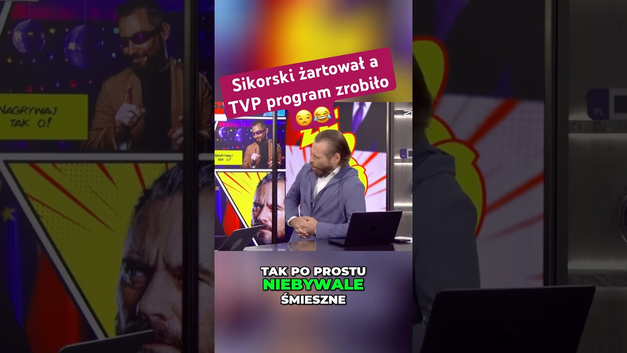 👉 Mazurek&Stanowski: W żart Sikorskiego uwierzył Trela i... TVP 😂